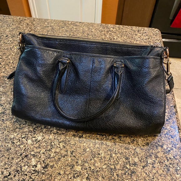 Coach Purse F35185 Black Leather - Picture 5 of 7